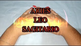 Tirada de cartas SIGNOS ARIES LEO SAGITARIO elemento FUEGO [upl. by Sidwell855]