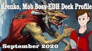 Krenko Mob Boss Commander Deck Profile September 2020 [upl. by Virgie905]