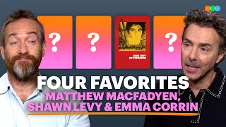 Four Favorites with Matthew Macfadyen Shawn Levy and Emma Corrin Deadpool amp Wolverine [upl. by Alyks645]