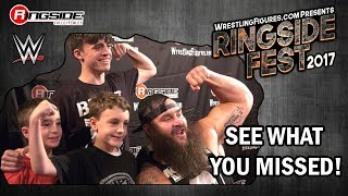 Ringside Fest 2017 Fans meet WWE Superstars [upl. by Ylus]