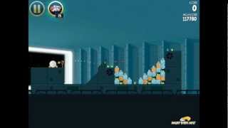 Angry Birds Star Wars 214 Death Star 3Star Walkthrough [upl. by Maddie681]