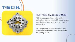 TSOK Fully Electric Multi Slide Die Casting Machine [upl. by Casavant198]