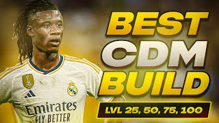 BEST CDM BUILD FOR LVL 255075 amp 100  EAFC 24 Clubs [upl. by Ashti]