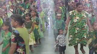 Kwajalein Sunday School  Palm Sunday 2024 [upl. by Neellok]