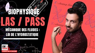 INTRODUCTION A LA MECANIQUE DES FLUIDES  💧 LA LOI DE LHYDROSTATIQUE pression hémodynamique [upl. by Alyss]