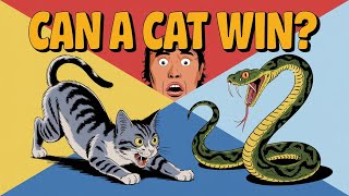 Cat vs Snake Reaction Time  Can a Cat Outrun a Snake [upl. by Idnas]