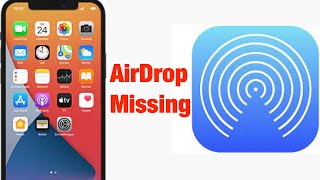 AirDrop is Missing In iPhone [upl. by Lehplar996]