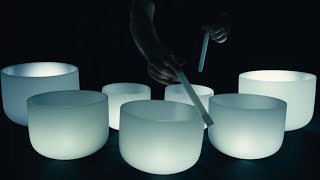 Crystal Singing Bowls ☯️ Sound Bath for DEEP SLEEP 432 Hz [upl. by Flodur]