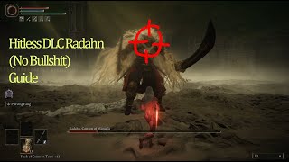 Promised Consort Radahn  In Depth Hitless Guide No Parries [upl. by Onitsuaf39]