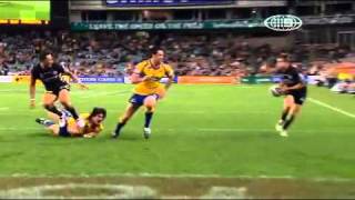 Benji Marshall Flick Pass vs Eels [upl. by Roanna]