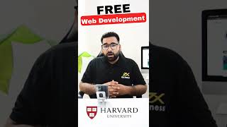 Free Web Development and Web Application Courses Complete Guide and Course  Harvard University [upl. by Aiclef]