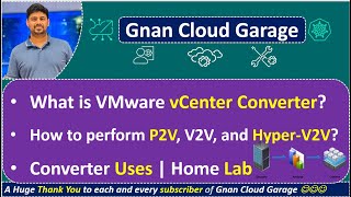 27 VMware vCenter Converter P2V V2V and HyperV2V Guide  Uses amp Benefits  Perfect for Home Lab [upl. by Smailliw]