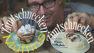 Zimtschnecken und geflochtene Muffins selber machen [upl. by Maxie]