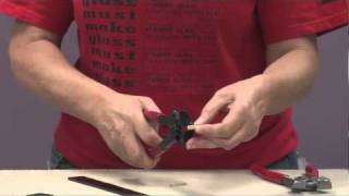 How to Use Tile Nippers  Delphi Glass [upl. by Wack908]