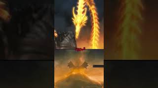 VOID GHIDORAH VS GHIDORAH [upl. by Eirrab47]