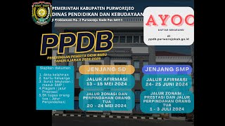 Sosialisasi PPDB SD tahun ajaran 20242025 [upl. by Leiso]