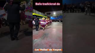 Las pallas de Yauyos danza [upl. by Icnan665]