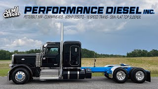 Peterbilt 589 built for Performance Diesel inc [upl. by Ralleigh]