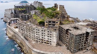 【Drone Japan】4K 軍艦島端島 ドローン空撮 長崎県 Battle Ship IslandGunkanjima Hashima Aerial Nagasaki [upl. by Catlee]