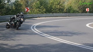 27082017 Góry Słonne  Uślizg tylnego koła GSXR [upl. by Nollek]