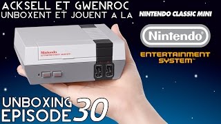 Unboxing 030 Nes Classic Mini 2016 présentation test gameplay [upl. by Lisha]