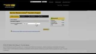 transfert dargent en ligne international Western Union French [upl. by Oaht]