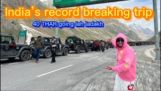 Zanskar to leh lADAKH full offroading with 40 THARs😍 सबसे ख़तरनाक रासता episode 3kcvlogs0016 [upl. by Brina51]