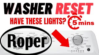 Roper Washing Machine Wont Spin Heres How to Fix It [upl. by Giesecke599]