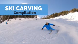 Ski Carving compilation en Espagne 🇪🇸 Station de ski  Masella Janvier 2021 [upl. by Acire944]