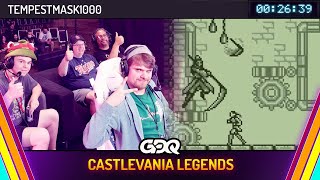 Castlevania Legends by TempestMask1000 in 2639  Summer Games Done Quick 2024 [upl. by Enimaj]