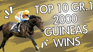 Top 10 Gr1 2000 Guineas Wins [upl. by Anelav]