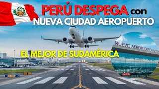 CASI LISTA el NUEVO AEROPUERTO JORGE CHÁVEZ Símbolo de peruanidad y orgullo nacional  2024 [upl. by Dagley290]