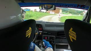 6 ADAC Rallyesprint Scheßlitz 2024 Inboard SchmittRaab Kadett E GSI 16V [upl. by Nilhsa]