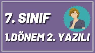 7 Sınıf İngilizce 1 Dönem 2 Yazılı [upl. by Etteiluj]