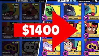 I spent 4 months to Unlock amp MAX Every Brawler [upl. by Rexford]