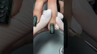 🐍2025 deseni ve renkleri belli oldu🐍 shortvideo snake nailart [upl. by Noslien]