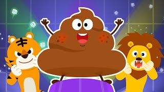 The PooPoo Song💩  Say bye bye poo poo  Good Manners Songs ★ TidiKids [upl. by Towney]