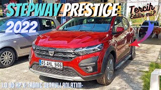 2022 Dacia Sandero Stepway Prestige  10 Turbo 90 HP XTronic  Fiyat Performans Sağlayan Minik Suv [upl. by Zetrok]