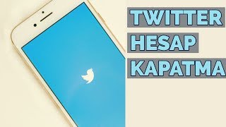 Twitter Hesap Silme Mobil Twitter Nasıl Kapatılır [upl. by Meill291]