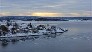 Oslofjord Norwegen im Winter [upl. by Eicats]