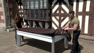 Spartan Rollover Dining  Pool Table Installation [upl. by Firahs]