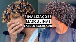 AS MELHORES FINALIZAÃ‡Ã•ES DOS GAROTOS CACHEADOS  CABELO CACHEADO MASCULINO ðŸ“Œ [upl. by Engapmahc]