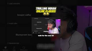 Trolling Indian Zoom Classes😂  shorts YoutubeShorts [upl. by Hock]