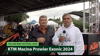 KTM Macina Prowler Exonic 2025  Italian Bike Festival [upl. by Eellehs147]