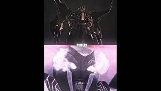 Predaking TFP Bloodlusted Vs Megatron TFP Dark Energon  shorts transformers edit tfp wis [upl. by Debbra621]