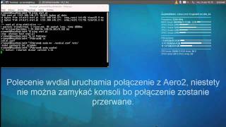 Instalacja Aero2 na Linuxie metoda nr2 wvdial [upl. by Tobey]