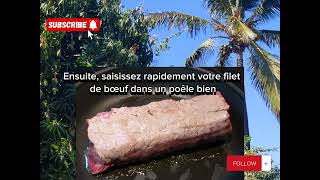 Recette Authentique du Bœuf en Croûte Wellington [upl. by Adnahsal]