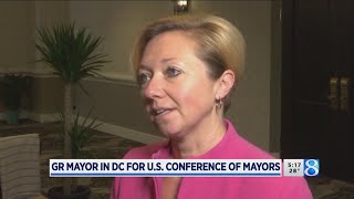 GR Mayor in DC for US Conference of Mayors [upl. by Netsyrc978]