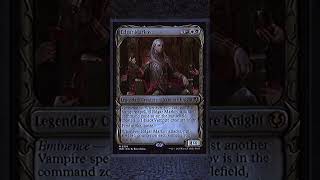 MTG Magic the Gathering TCG Innistrad RemasteredEdgar Markov Showcase Version mtg tcg commander [upl. by Ayam]