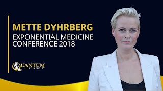 Mette Dyhrberg amp Dr Paul Drouin  Exponential Medicine Conference 2018 [upl. by Aillil853]